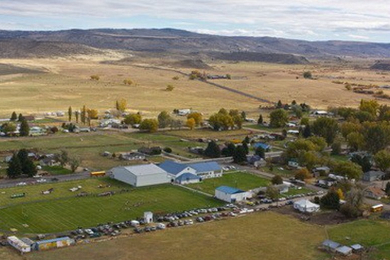 Rural community landscape