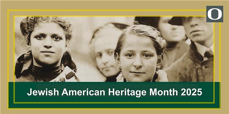 Jewish American Heritage Month 2025 banner