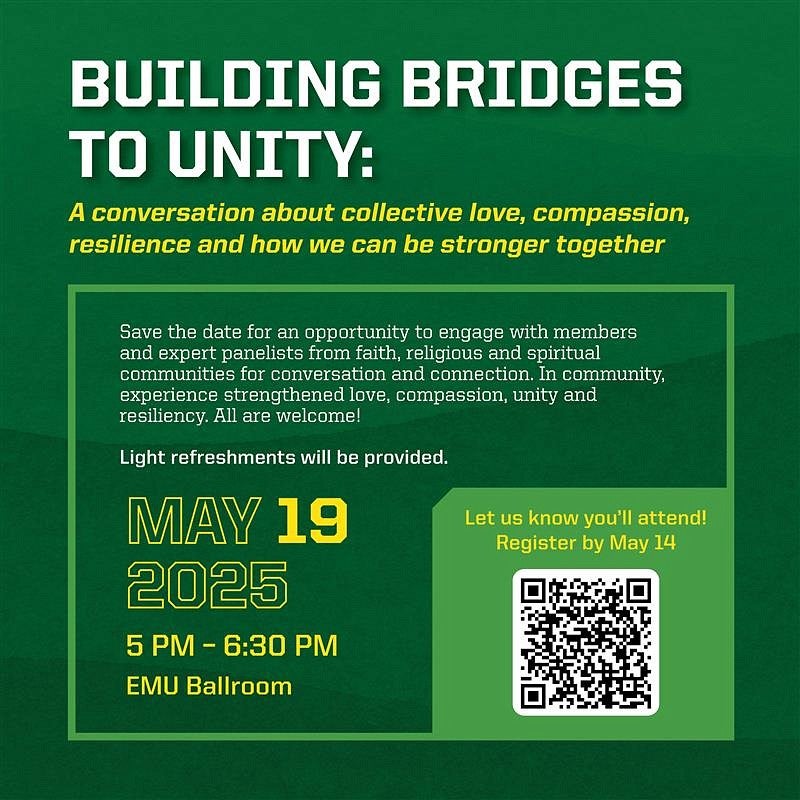 Building Bridges to Unity poster