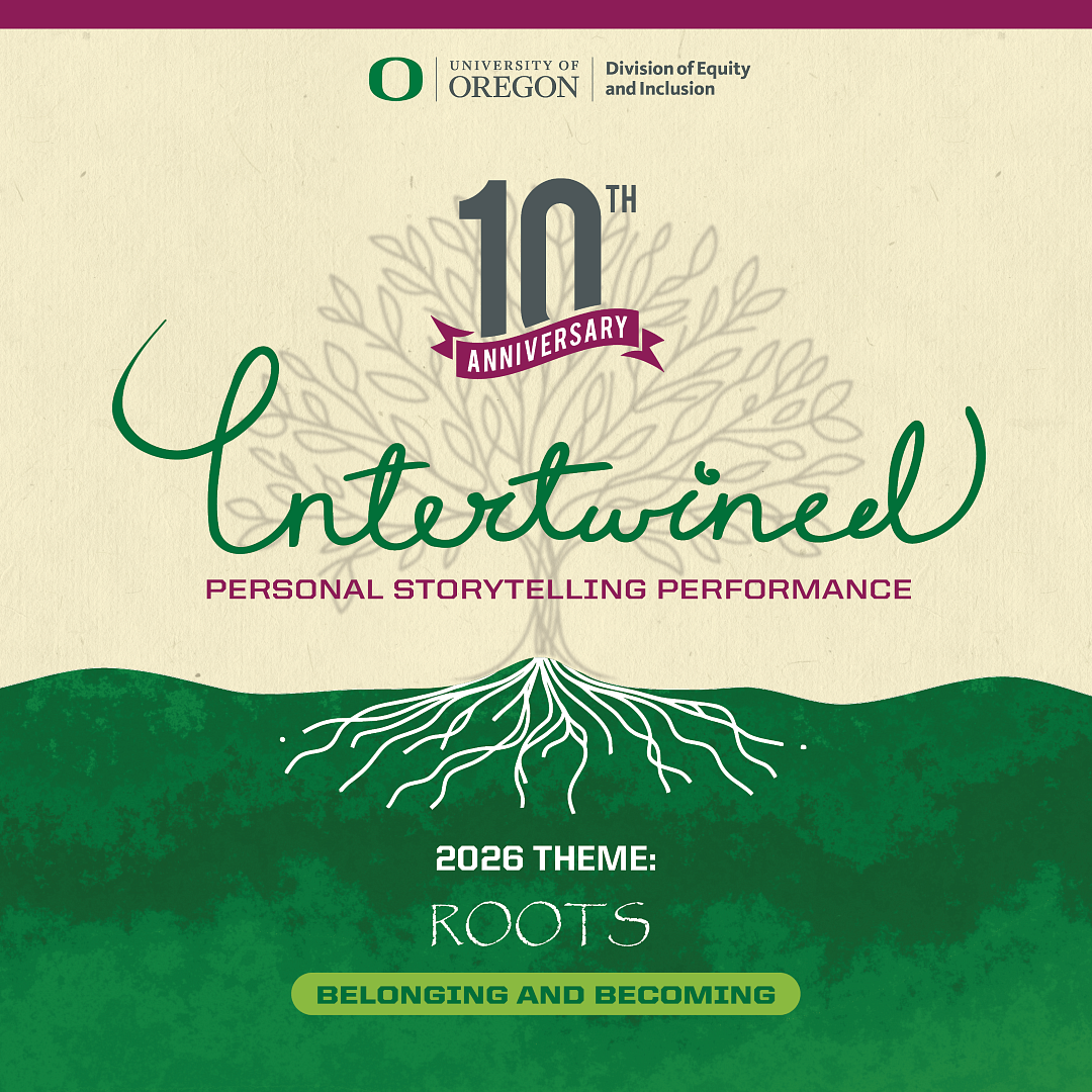 Intertwined personal storytelling performance, 2026 roots becoming and belonging.