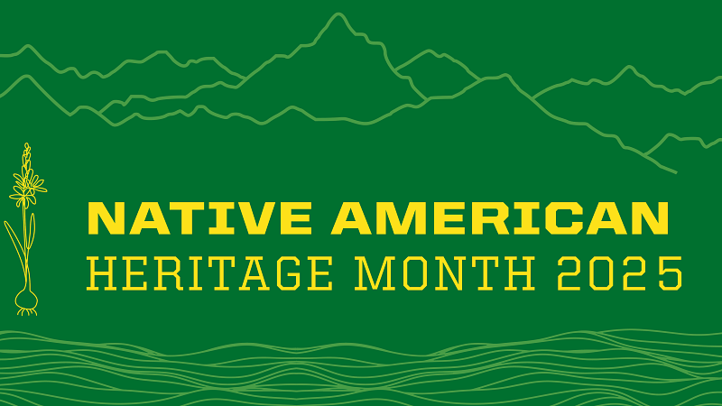 Native American Heritage Month 2025 banner