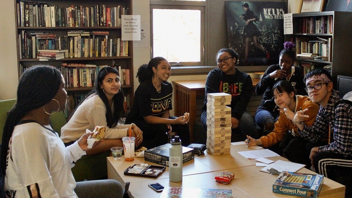 MCC Staff in the lounge area 