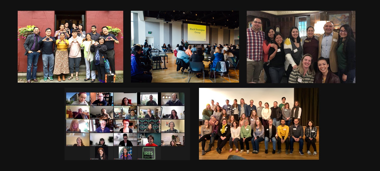 group photos of each strategies group