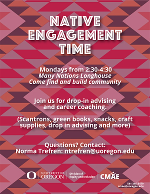 Native Engagment TIme Winter 2022 red brown pink blanket designs as backgroung