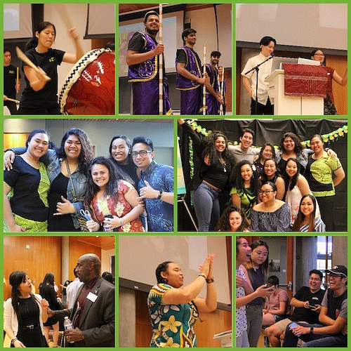 Asian Pacific American Heritage Month Awards Banquet Event Collage of photos 