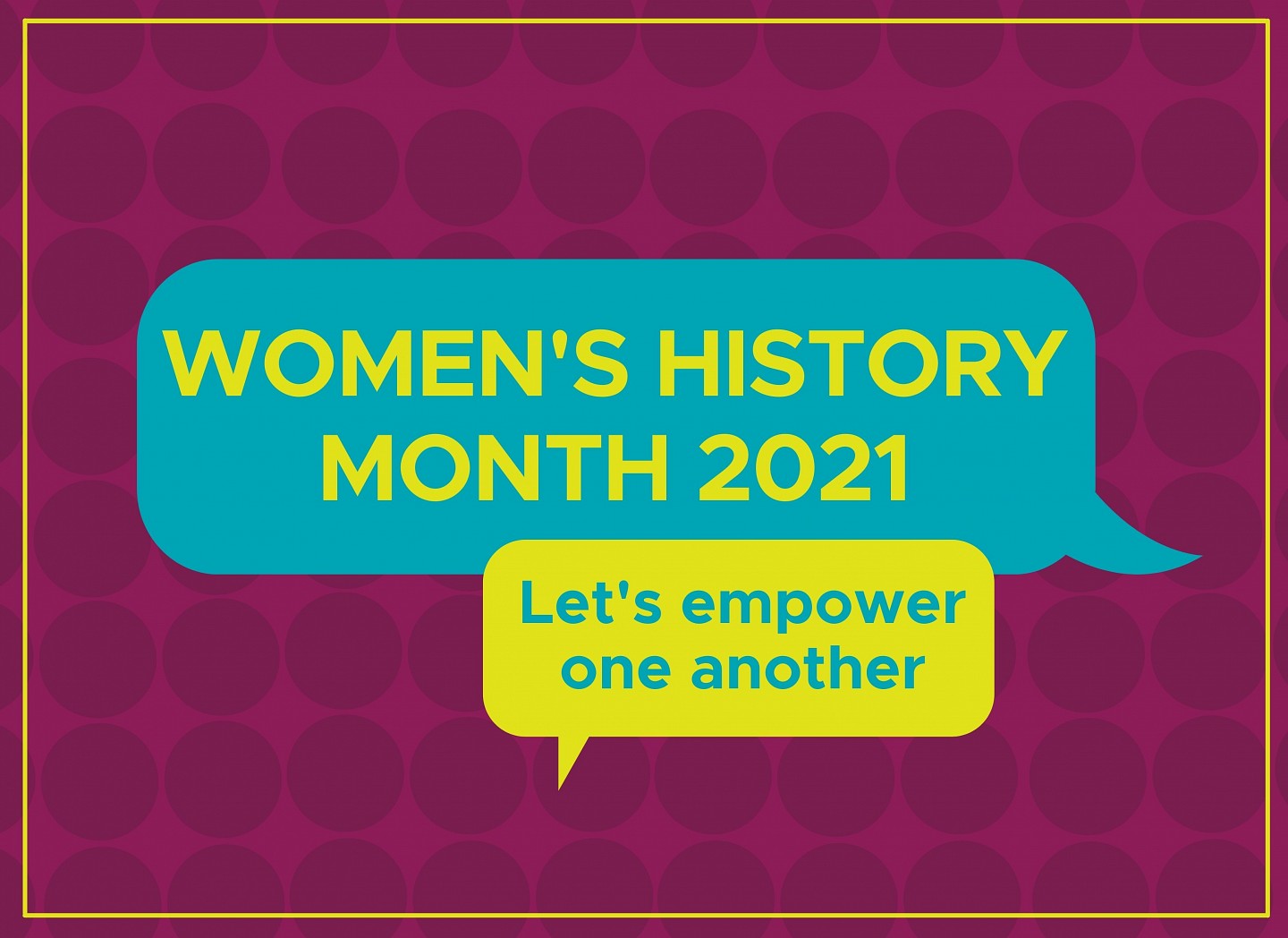 Womens history month 2021