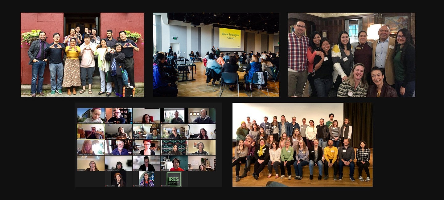 group photos of each strategies group