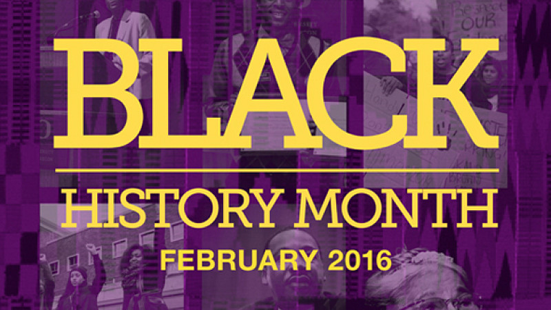 Black History Month 2016 Banner Homepage