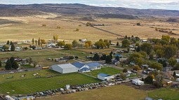 Oregon Rural communities lace page Landscape of Oregon Rural Communities Ariel photo