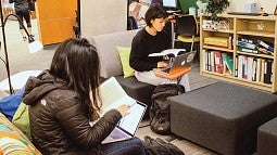 CMAE students studying