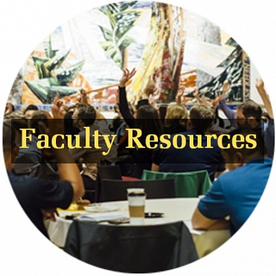 Faculty Resources button