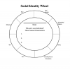 Social Identity Wheel - who you are as an individual in social issues - race, gender, etc.